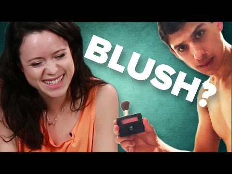 boyfriends try their girlfriends