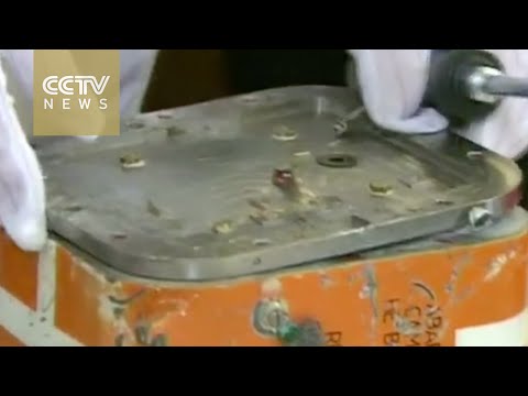 open black box of downed jet