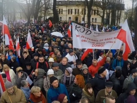 marched in warsaw and other cities to protest