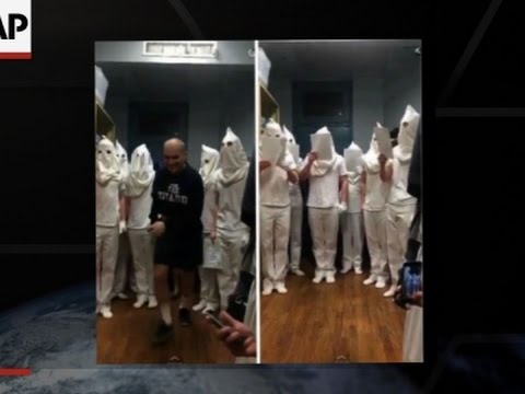 called for the resignation of the citadels president after online photos surfaced