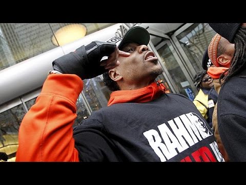 black christmas marchers demand