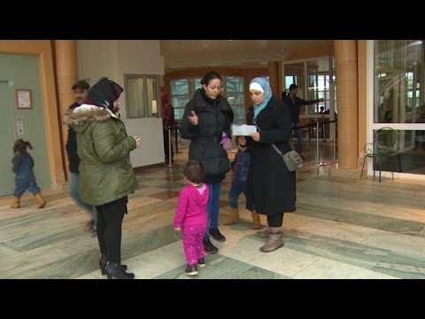 difficult journey for refugees headed