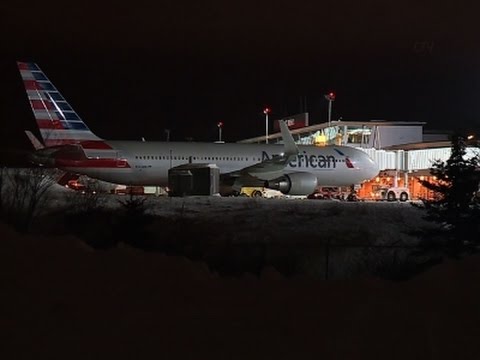 plane makes emergency landing