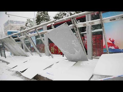 10 dead as heavy snowfall hits central
