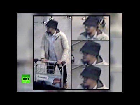 actual cctv footage of brussels attacks man in hat suspect