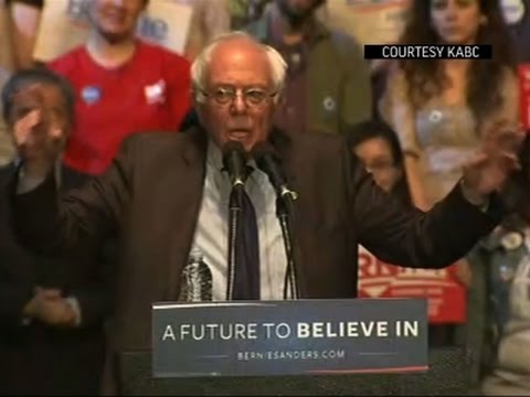 sanders sets his sights