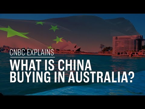 what is china buying in australia