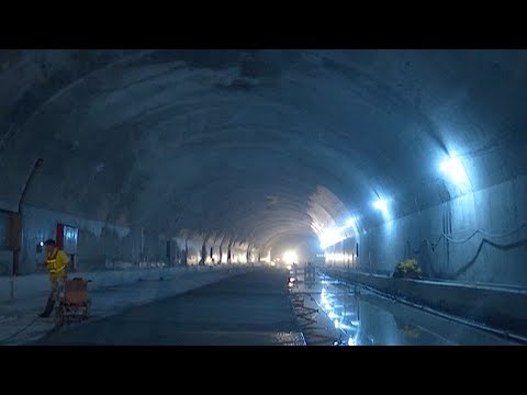 construction on world’s largest highway tunnel completes