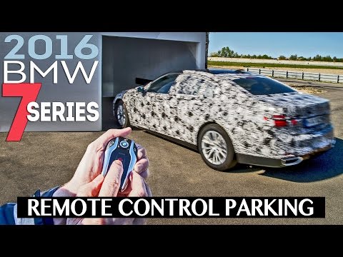 demo of remote control parking