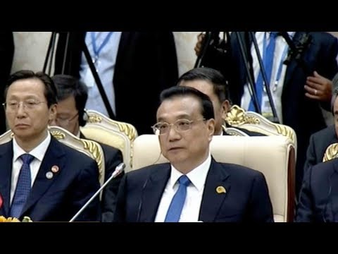 chinese premier arrives in cambodia
