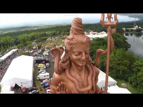 thousands converge most sacred hindu site in mauritius
