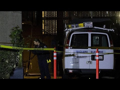 police shoot gunman on top