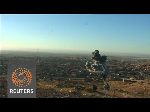 kurdish forces launch battle