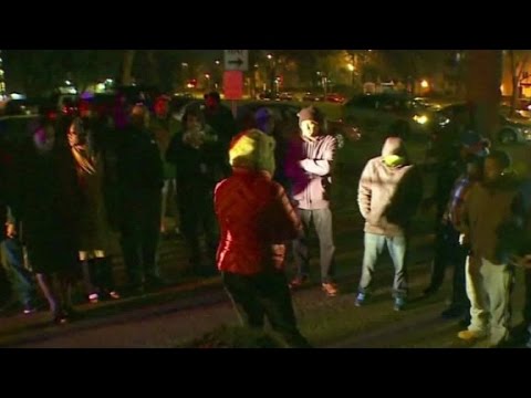erupted near a minneapolis police precinct