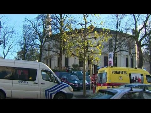 brussels police say powder