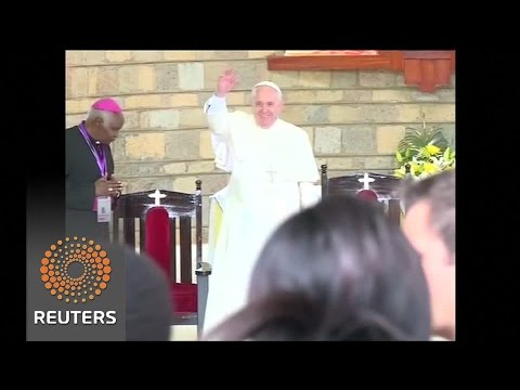 in africa mingles with poor