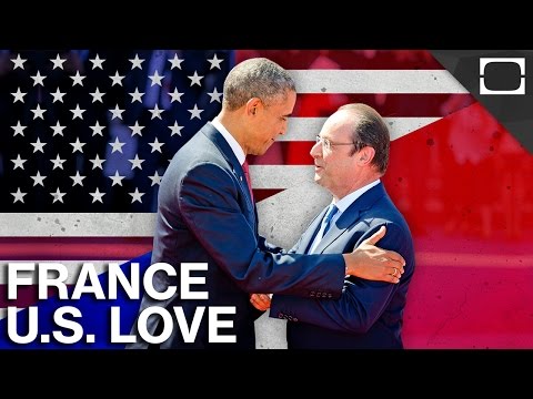 why do the us and france love each other