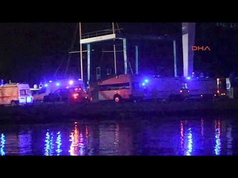 at least 18 migrants drown