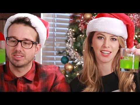 people try holiday cocktails