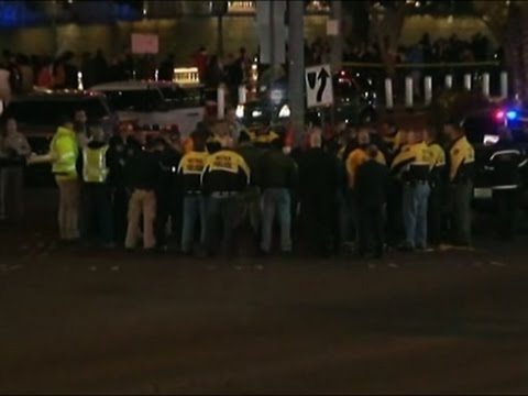 after a car hit a group of pedestrians in las vegas