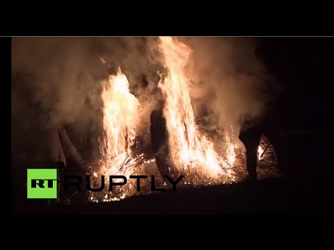 thousands witness 3000 yo pagan ritual in germany