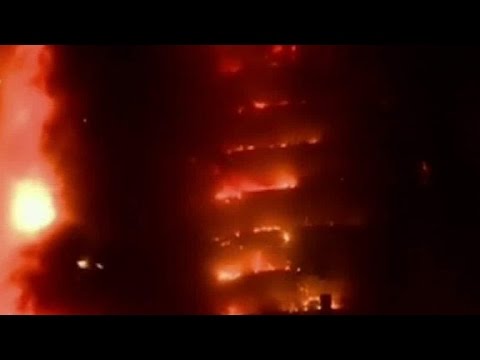 dubai fire started