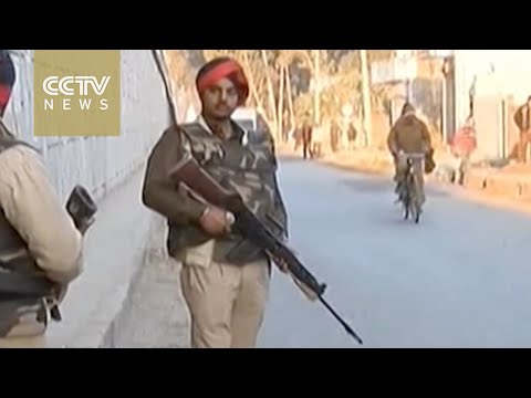 as indian air base battle continues