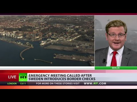 sweden starts id checks at border w denmark